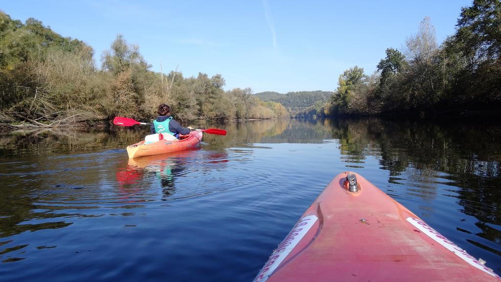 Terre D'Histoire - Baignade - Canoe - Piste Cyclable A 100 M Castelnaud La Chapelle Ngoại thất bức ảnh